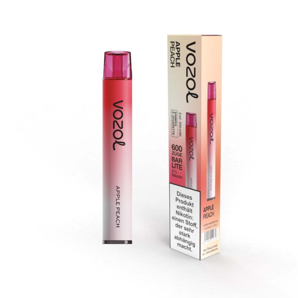 VOZOL Bar Lite - Apple Peach 20mg/ml - Vape Snus